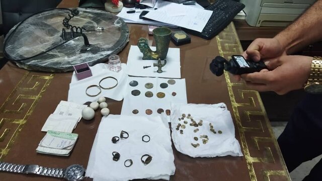 کشف اشیای تاریخی متعلق به دورههای الیمائی و ساسانی در یاسوج