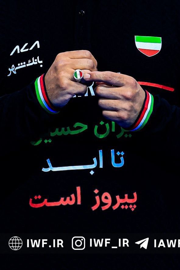 عکس/ سلام نظامی پژمان درستکار پس از قهرمانی ایران