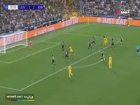 گل سوم دورتموند به یوونتوس توسط یان کوتو
