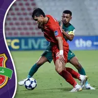 خلاصه بازی شباب الاهلی 1 - تراکتور 1