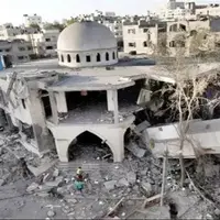 اسرائیل مسجد 800 ساله غزه را نابود کرد