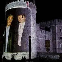 تصاویر جنجالی از ترامپ در انگلیس همزمان با سفرش به این کشور