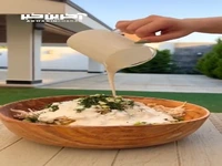 برای یک پیش غذای مجلسی سالاد مرغ و شوید عالیه