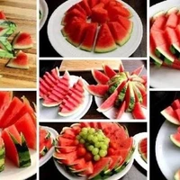 دیگه هندوانه رو ساده جلو مهمون نذار!