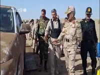 تصاویری از هلاکت ۲ شرور مسلح در منطقهٔ کویری حلوان