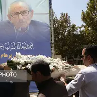 مراسم تشییع پیکر «سیروس پرهام»