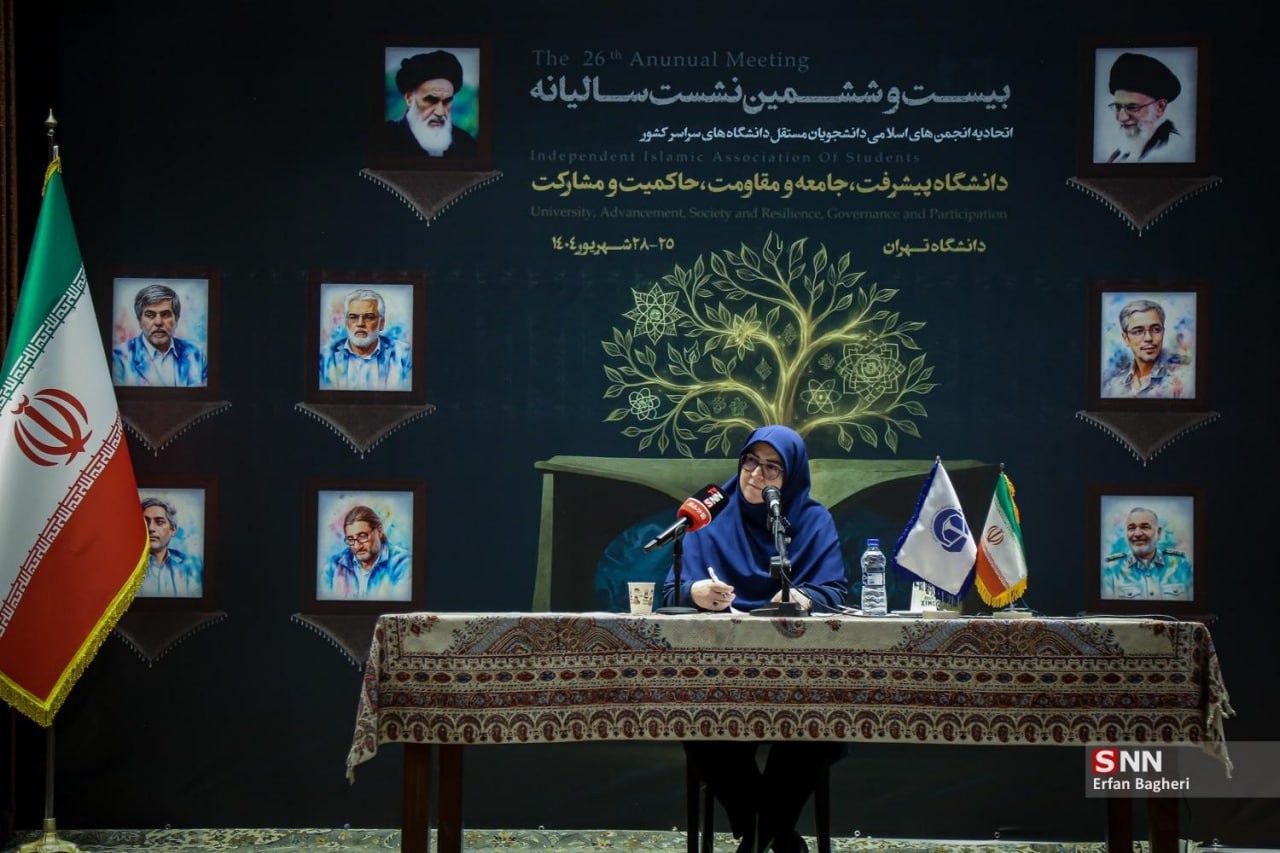 گفتگوی صریح سخنگو دولت چهاردهم با دانشجویان دانشگاه تهران