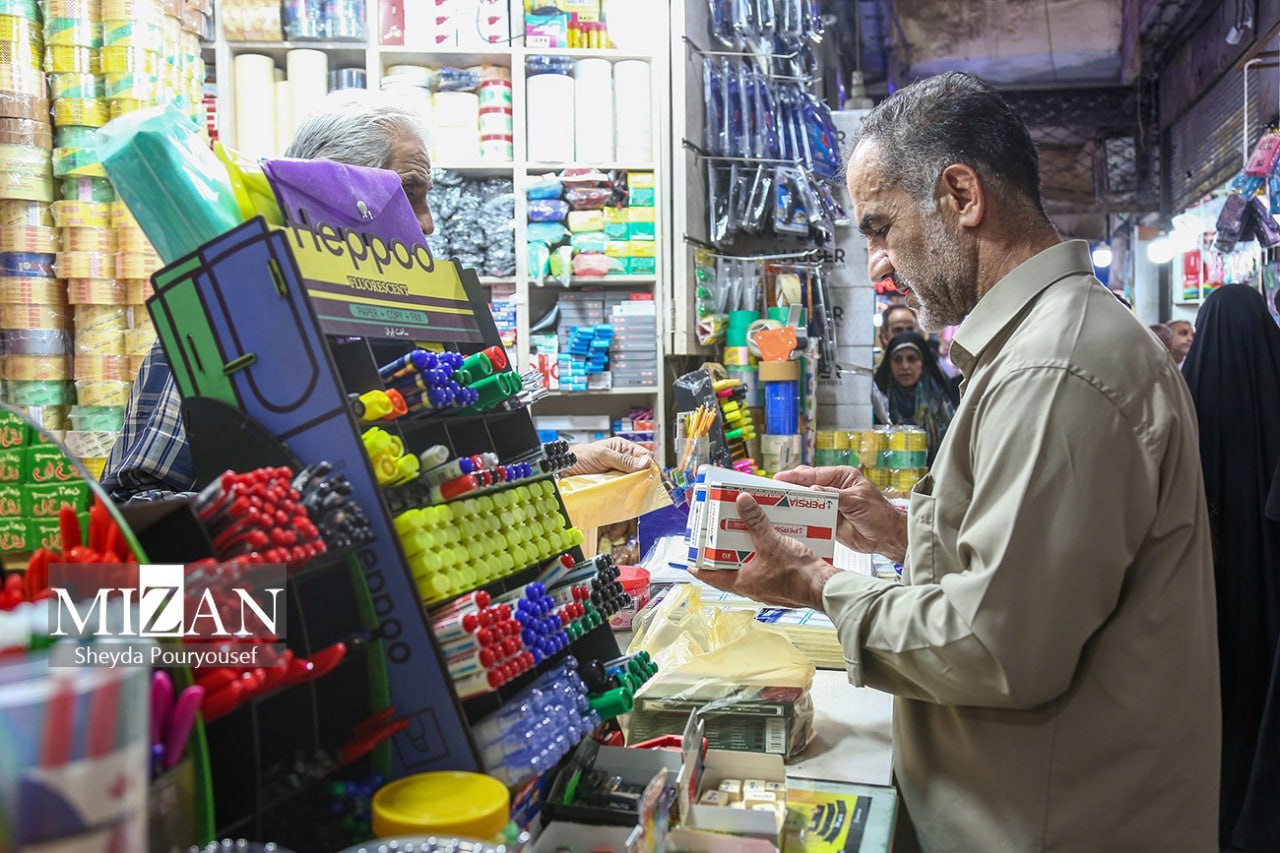 بازار لوازم‌ التحریر در آستانه ماه مهر 