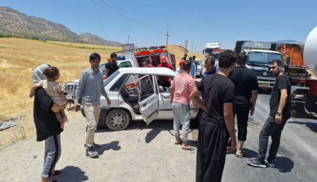 تصادف مرگبار پژو با پراید 3 کشته بر جا گذاشت