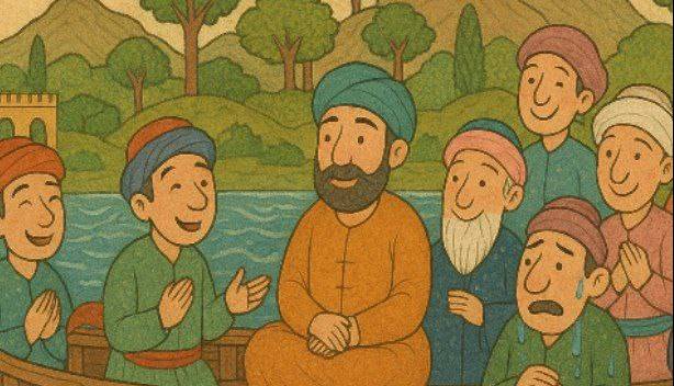 حکایت «پادشاه و غلام ترسو» به زبان ساده