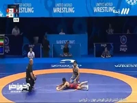 احمدی با شکست حریف قرقیزستانی به یک چهارم رفت