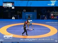 احمدی‌وفا مقابل یک سامورایی شکست خورد