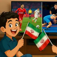 شما امشب فوتبال تماشا می‌کنین یا کشتی؟ 