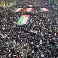 مردم یمن: دست از حمایت غزه بر نمی‌داریم