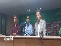 وحید هاشمیان: به داورها احترام میگذارم و از کسانی که برای ما سوت زدند راضی هستم