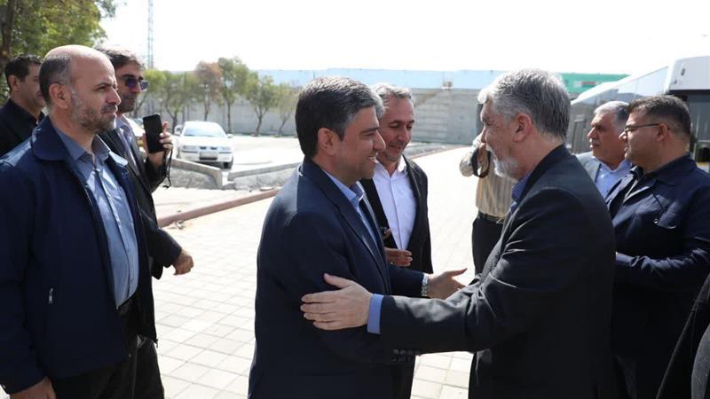وزیر فرهنگ و ارشاد اسلامی وارد اردبیل شد
