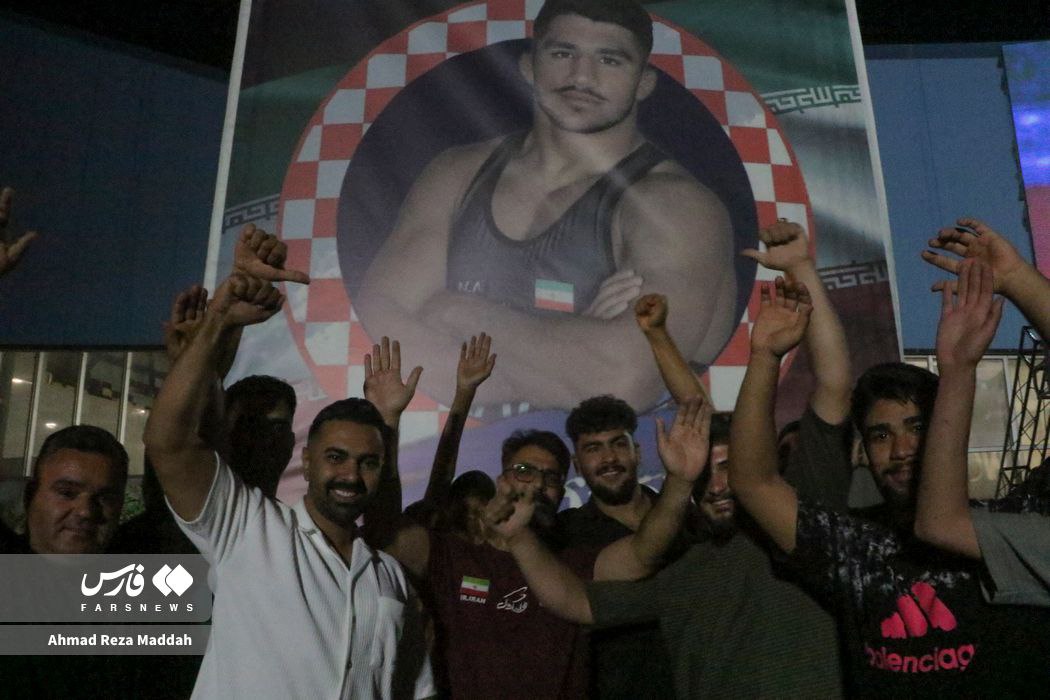 شادی شیرازی‌ها از قهرمانی غلامرضا فرخی