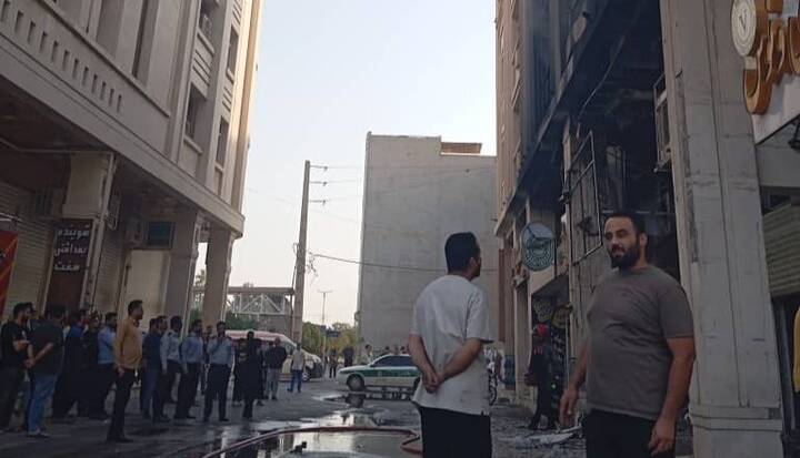 جزییات مهار آتشسوزی کیانپارس اهواز