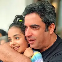 چهره ها/ لحظه پدر دختریِ منوچهر هادی و سوفیا در یک رستوران