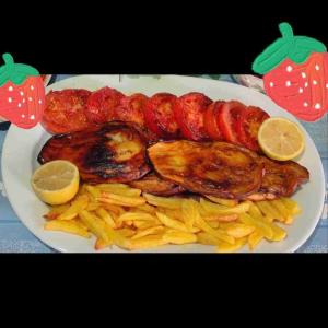 شام ساده..نوش نگاهتون 😋🌱🌺🌱