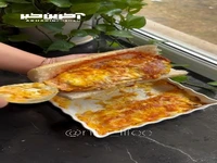 یک شام لذیذ با ساندویچ چیپس و پنیر