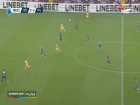 گل اول آث میلان به اودینزه (پولیشیچ)
