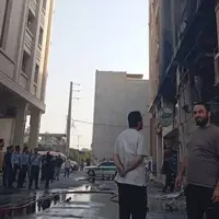 جزییات مهار آتش‌سوزی کیانپارس اهواز