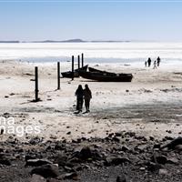 بی آبیِ دریا؛ دور دریاچه ارومیه در یک روز