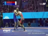 سعید اسماعیلی با نتیجه 8-0 مقابل یورگنسن از نروژ زیر 3 دقیقه به پیروزی رسید و راهی نیمه نهایی شد