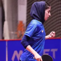 برنز تاریخی دختر پینگ‌پنگ‌باز همدانی در آوردگاه جهانی ترکیه