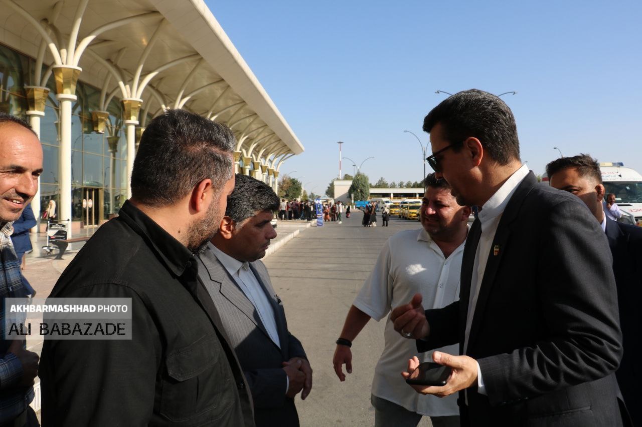 عکس/ استقبال مشهدی ها از «احمد جوان»
