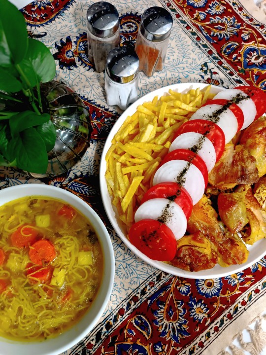 از شما/سفره هاتون همیشه رنگین 🌷 