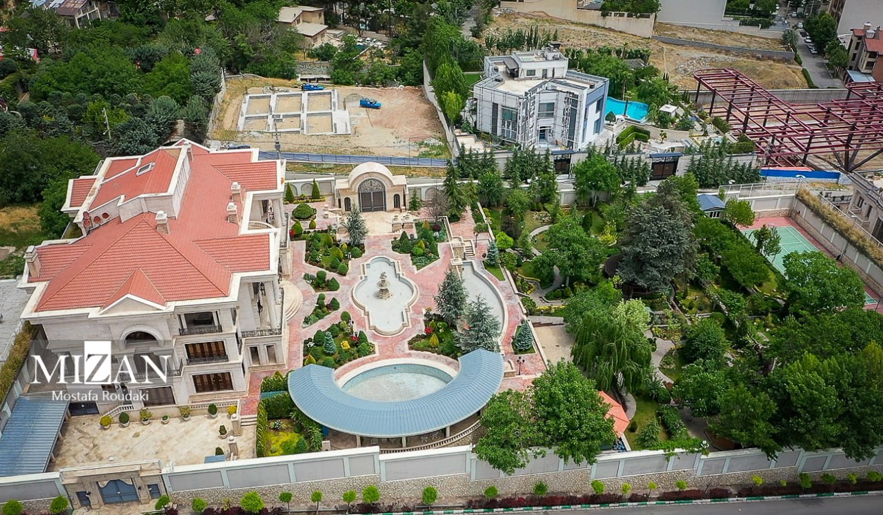 عکس/ ضبط یک ویلای ۸ هزار متری از متهم ردیف اول پرونده چای دبش