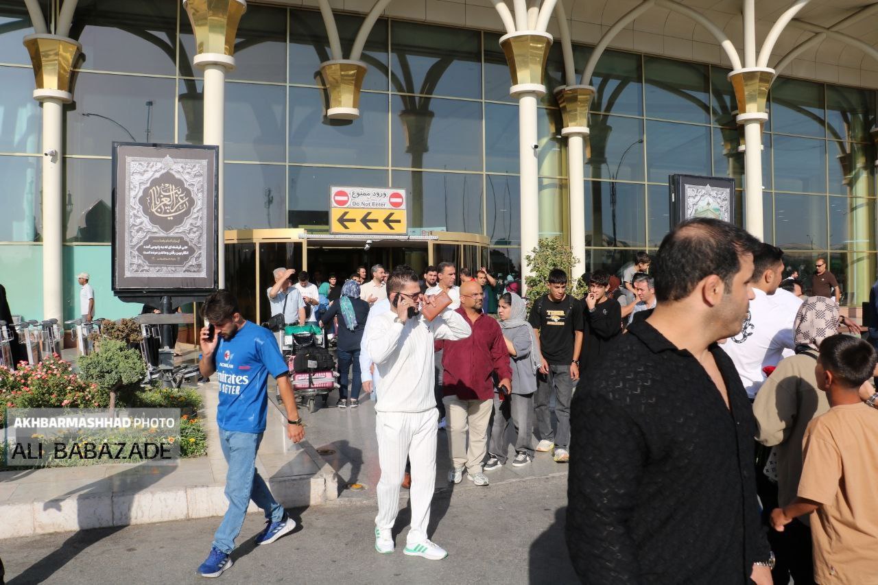 عکس/ استقبال مشهدی ها از «احمد جوان»