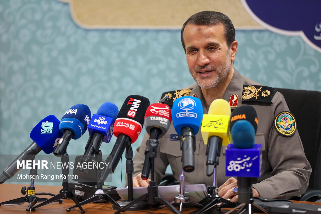 نشست خبری گرامیداشت چهل و پنجمین سالگرد هفته دفاع مقدس