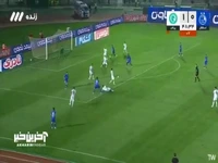 واکنش خوب گوهری روی شوت عارف آقاسی