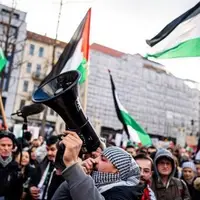 تظاهرات مردم آلمان در حمایت از فلسطین
