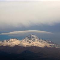 سبلان سفیدپوش شد