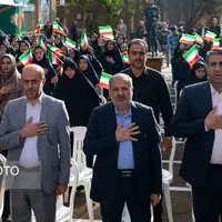 عکس/ نواخته شدن زنگ جوانه ها با حضور وزیر آموزش و پرورش