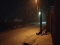 بارش برف در وزرقان