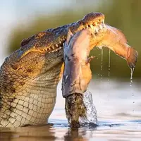 این شکارچی‌ خودش شکار شد!