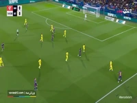 گل اول بارسلونا به ختافه (فران تورس)