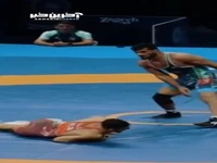 جوانمرد مثل کشتی‌گیر ایرانی!