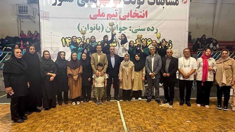 فارس قهرمان رقابت‌های کونگ‌فو انتخابی تیم ملی دختران کشور شد