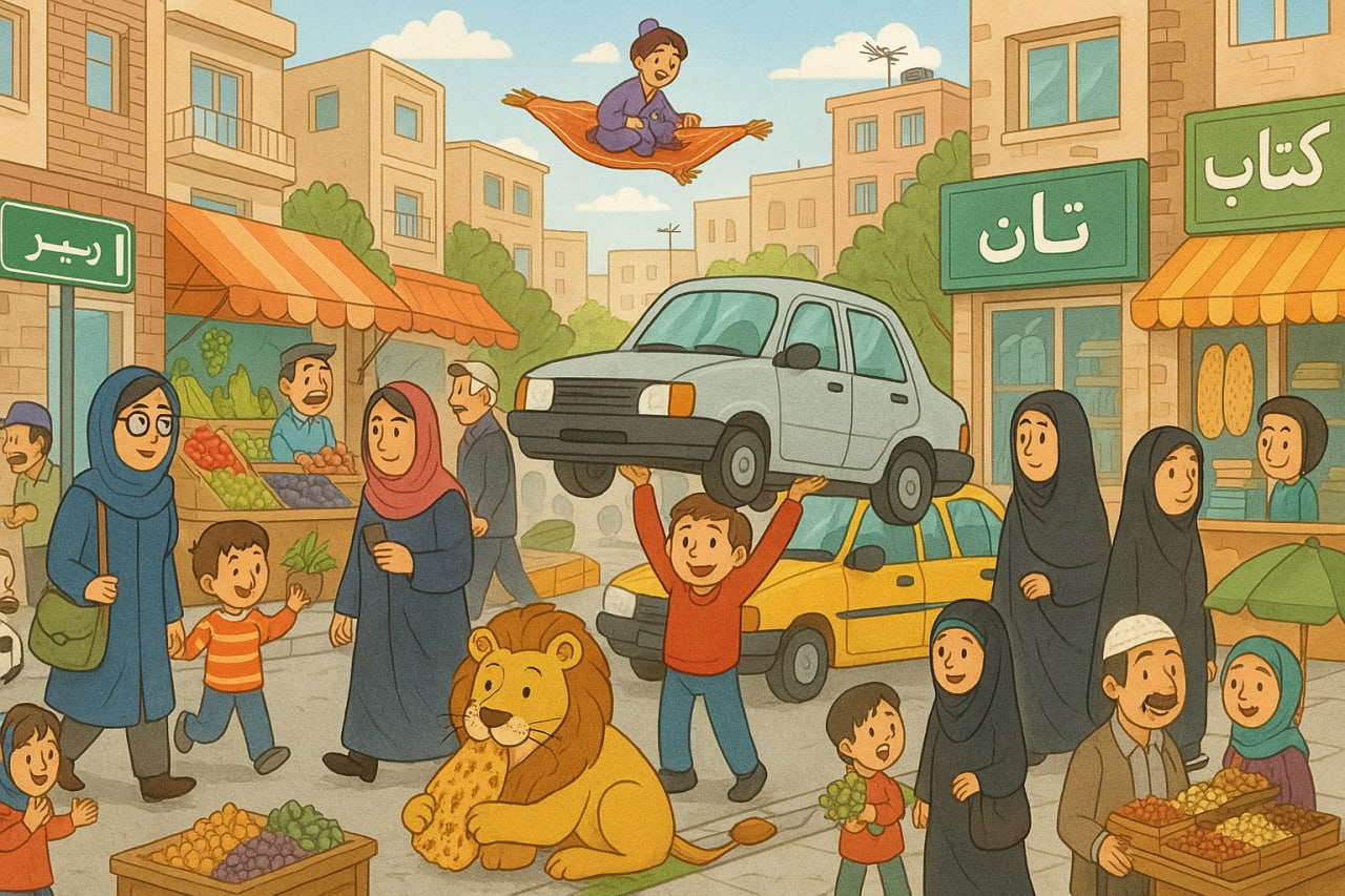 راز بامزه شهر عجایب 