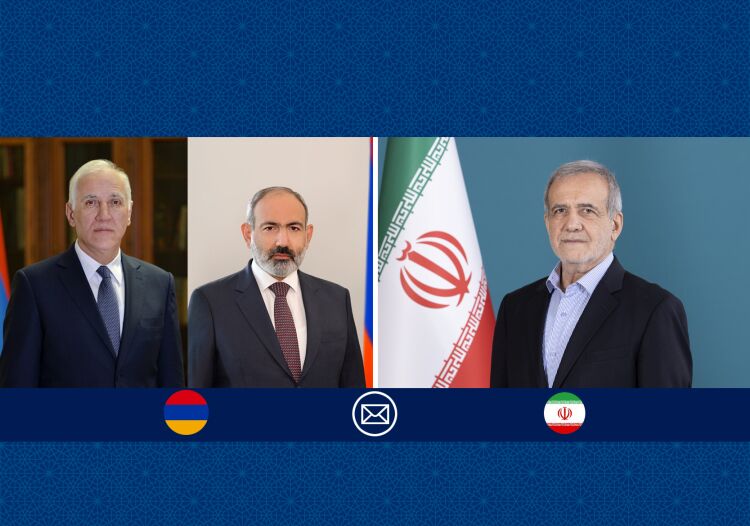 پزشکیان به «خاچاطوریان» و «پاشینیان» پیام داد