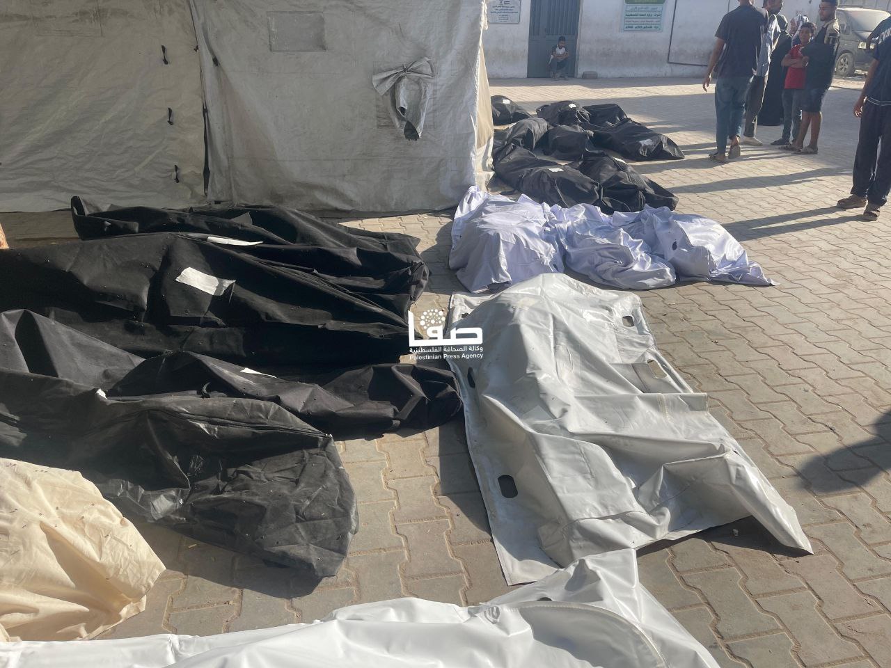 تصاویر قتل‌عام ۳ خانواده فلسطینی در غزه توسط اسرائیل 