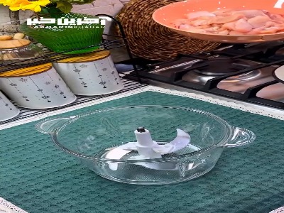 یک غذای متفاوت با سرو متفاوت