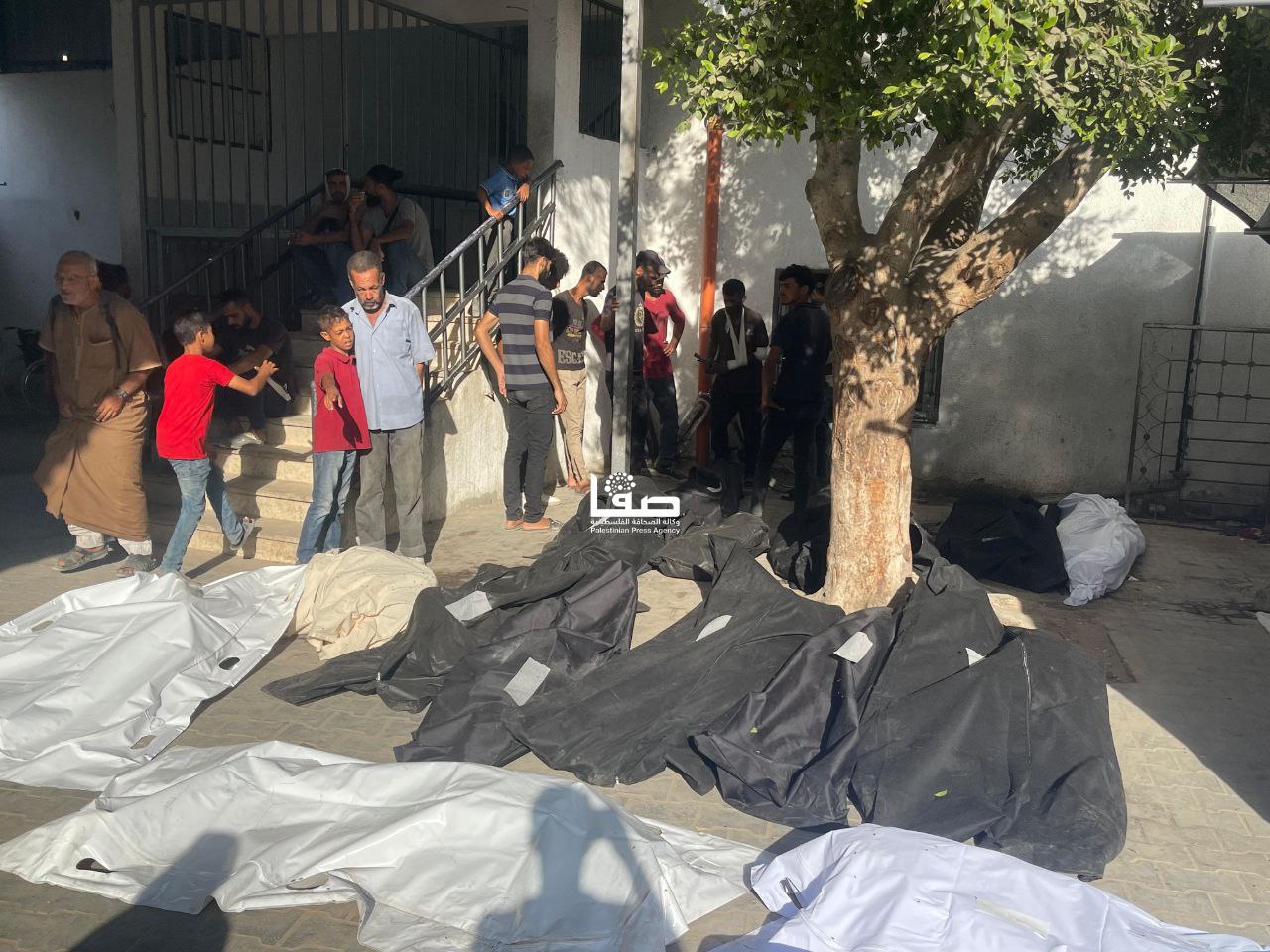 تصاویر قتل‌عام ۳ خانواده فلسطینی در غزه توسط اسرائیل 