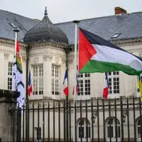 اهتزاز پرچم فلسطین در شهرداری‌های فرانسه